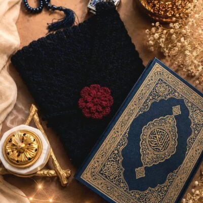 Crochet Quran Cover
