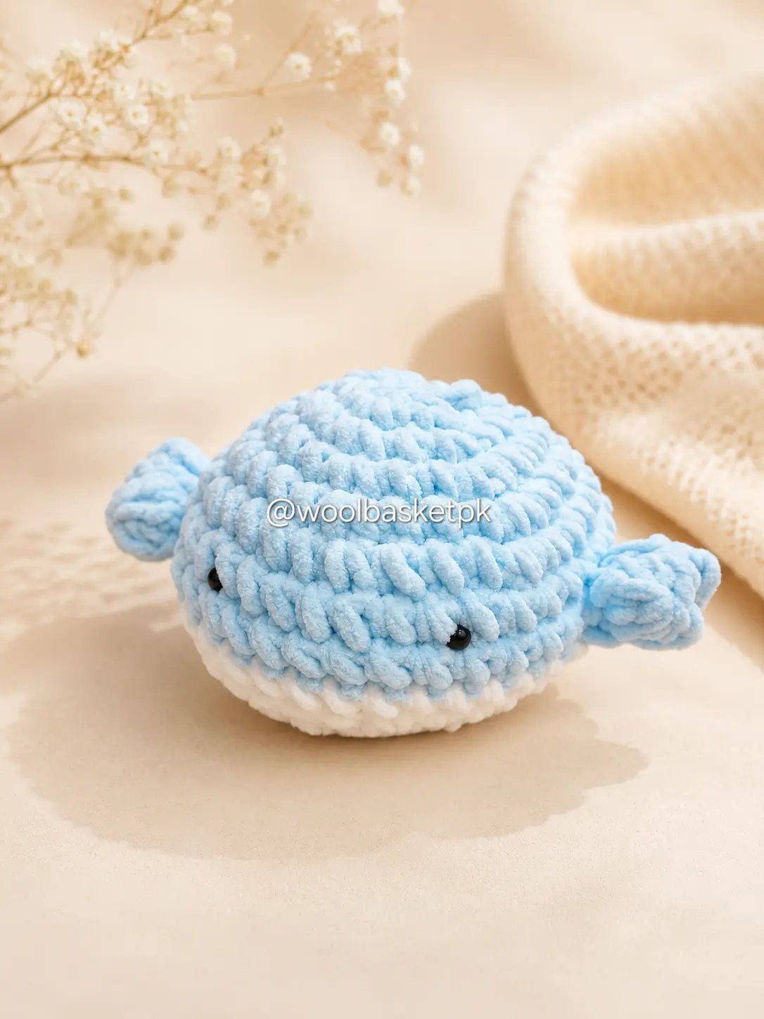 Crochet Whale Plushie
