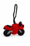crochet Bike Bag Charm