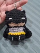 Crochet Batman Keychain / Bagcharm