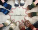 Crochet Fingerless Mittens One Pair