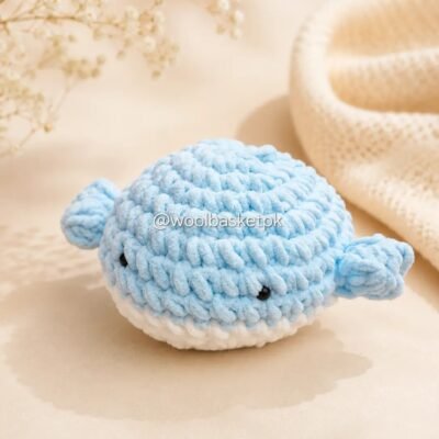 Crochet Whale Plushie