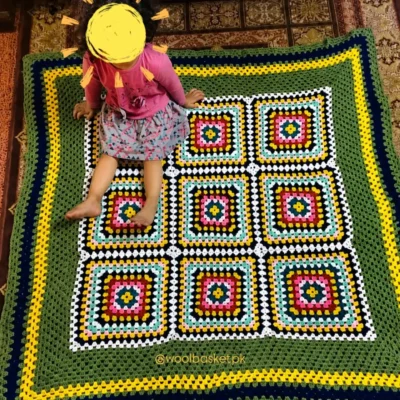 Crochet Granny Square Blanket