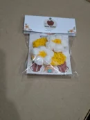 Crochet Hair Clips Pair